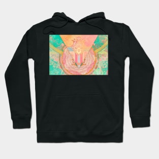 Colorful, Textured Indian Insired Design Hoodie